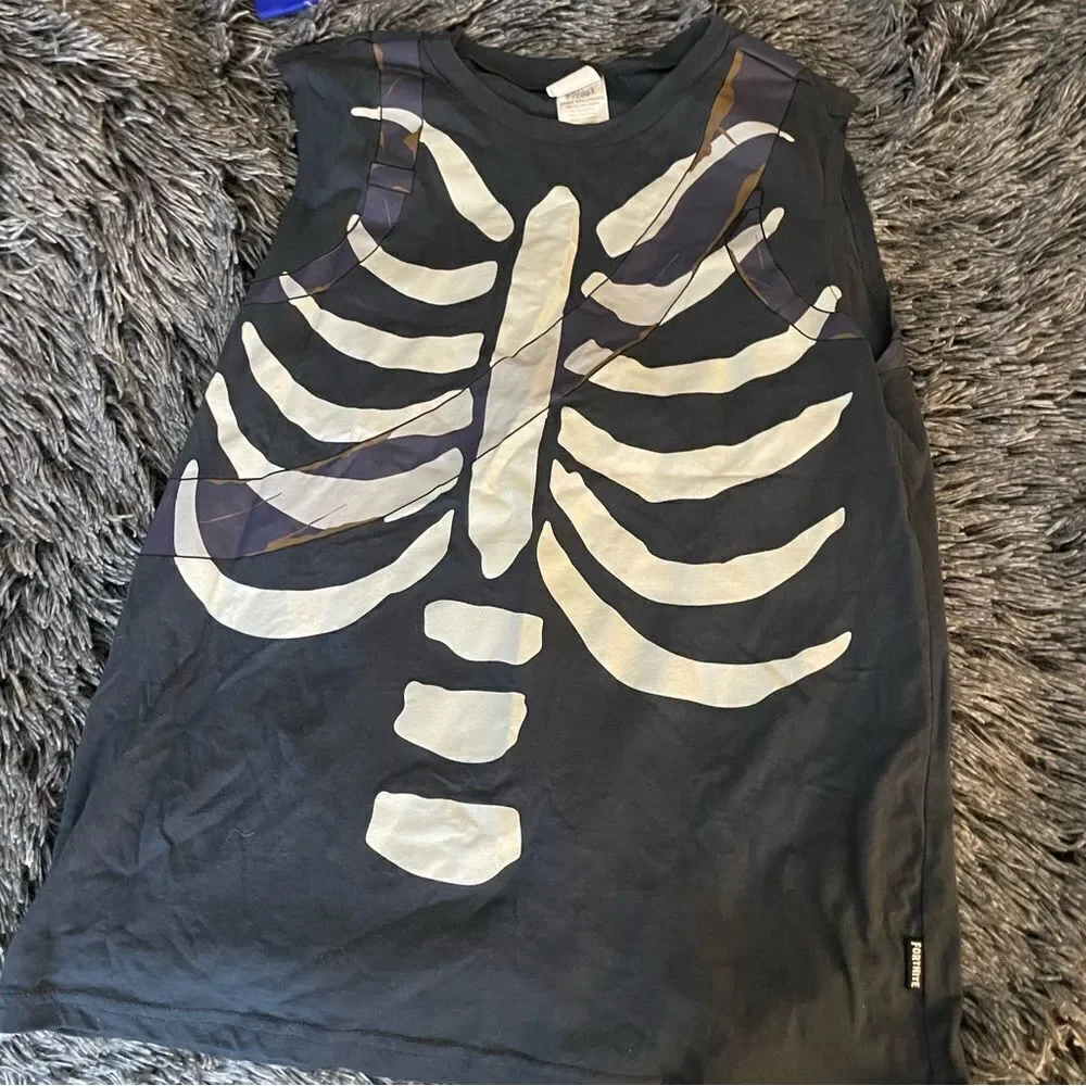 Spirit Halloween Skull Trooper Kit - Fortnite with BONUS ACCESSORIES - Picture 4 of 13